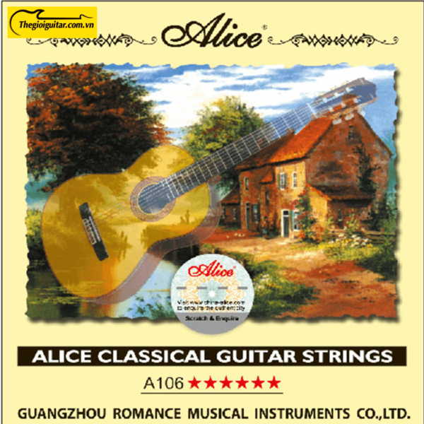 Dây Đàn Guitar Alice A106 | Thegioiguitar.com.vn | 0865 888 685