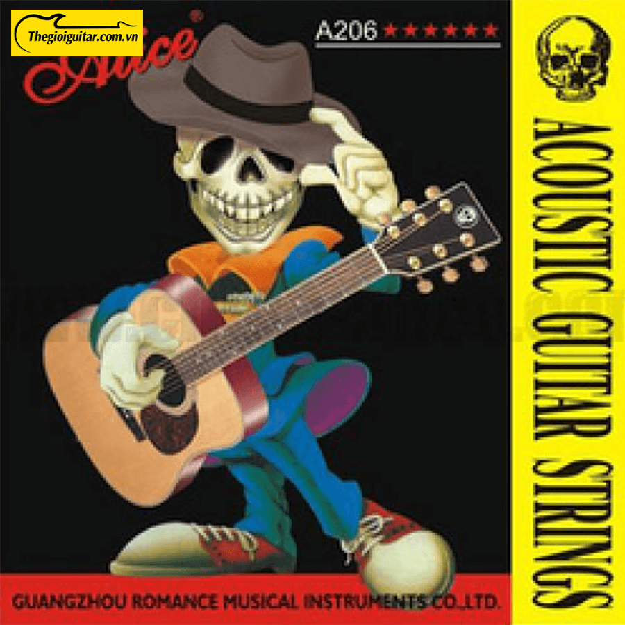 Dây Đàn Guitar Acoustic Alice A-206 | Thegioiguitar.com.vn | 0865 888 685