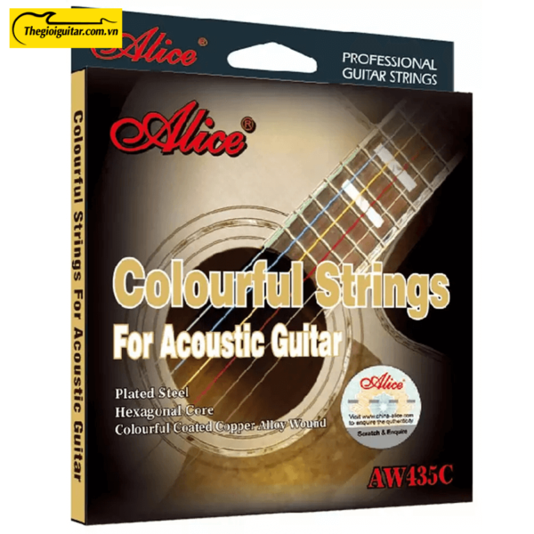 Dây Đàn Guitar Acoustic Alice AW-435 | Thegioiguitar.com.vn | 0865 888 685