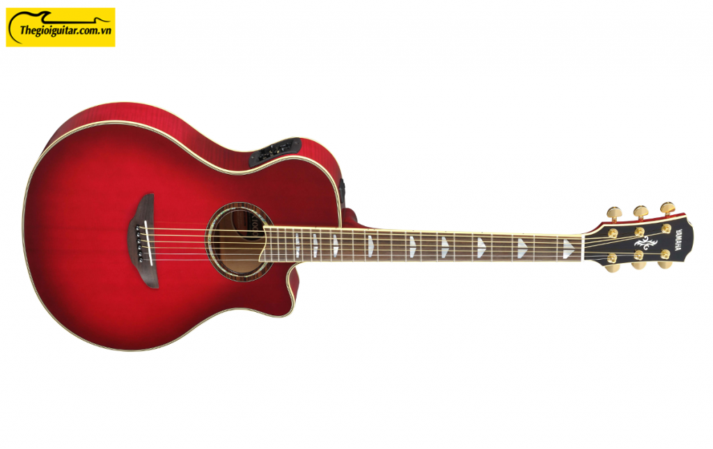 Đàn Guitar Yamaha APX1000 Màu Crimson Red Burst | Thegioiguitar.com.vn | 0865 888 685