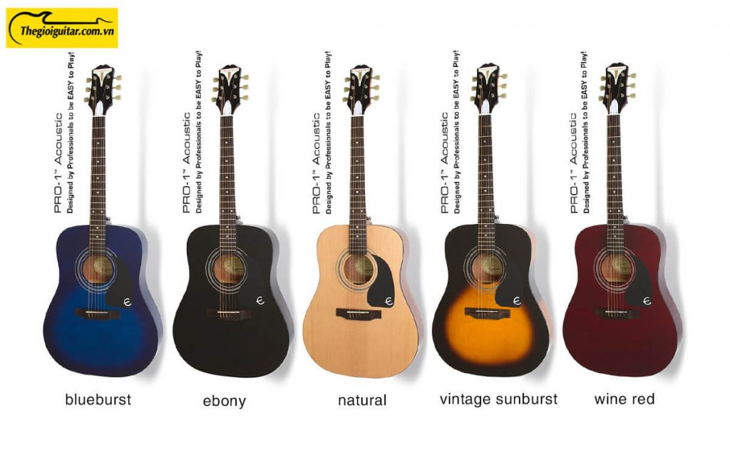 Đàn Guitar Acoustic Epiphone Pro-1 | Thegioiguitar.com.vn | 0865 888 685