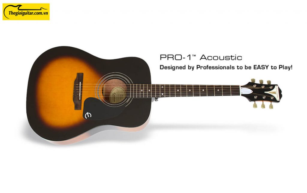 Đàn Guitar Acoustic Epiphone Pro-1 Màu Vintage Sunburst | Thegioiguitar.com.vn | 0865 888 685