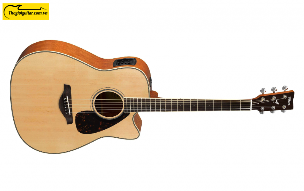Đàn Guitar Yamaha FGX820C Màu Natural | Thegioiguitar.com.vn  | 0865 888 685