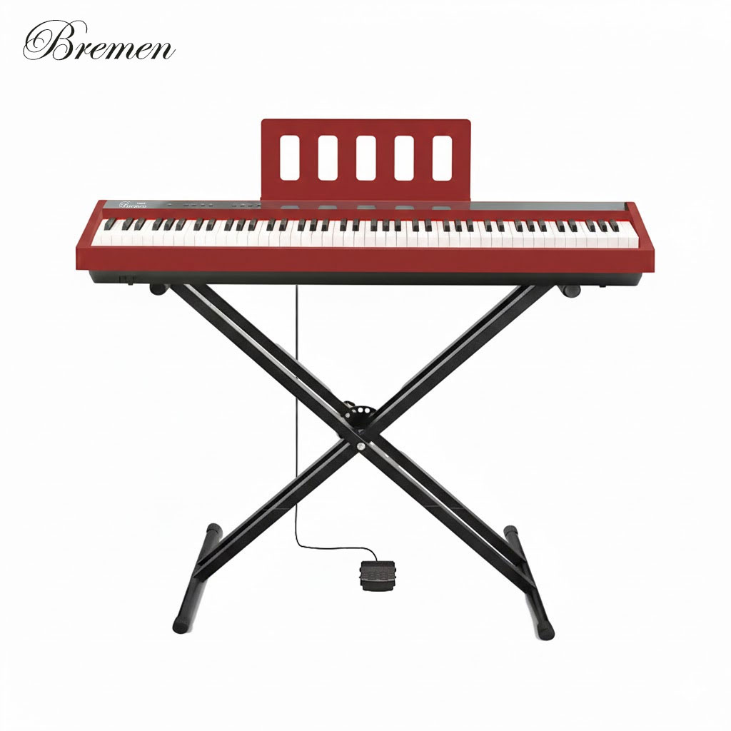 piano-bremen-bm400-đỏ-2